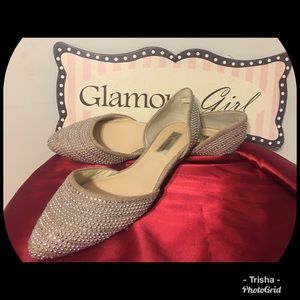 Inc International Concepts, beige-rhinestone. Sz 9